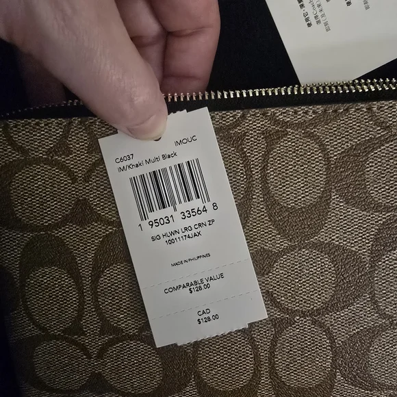 Coach Brown Halloween Tote Bag - Picture 9 of 9